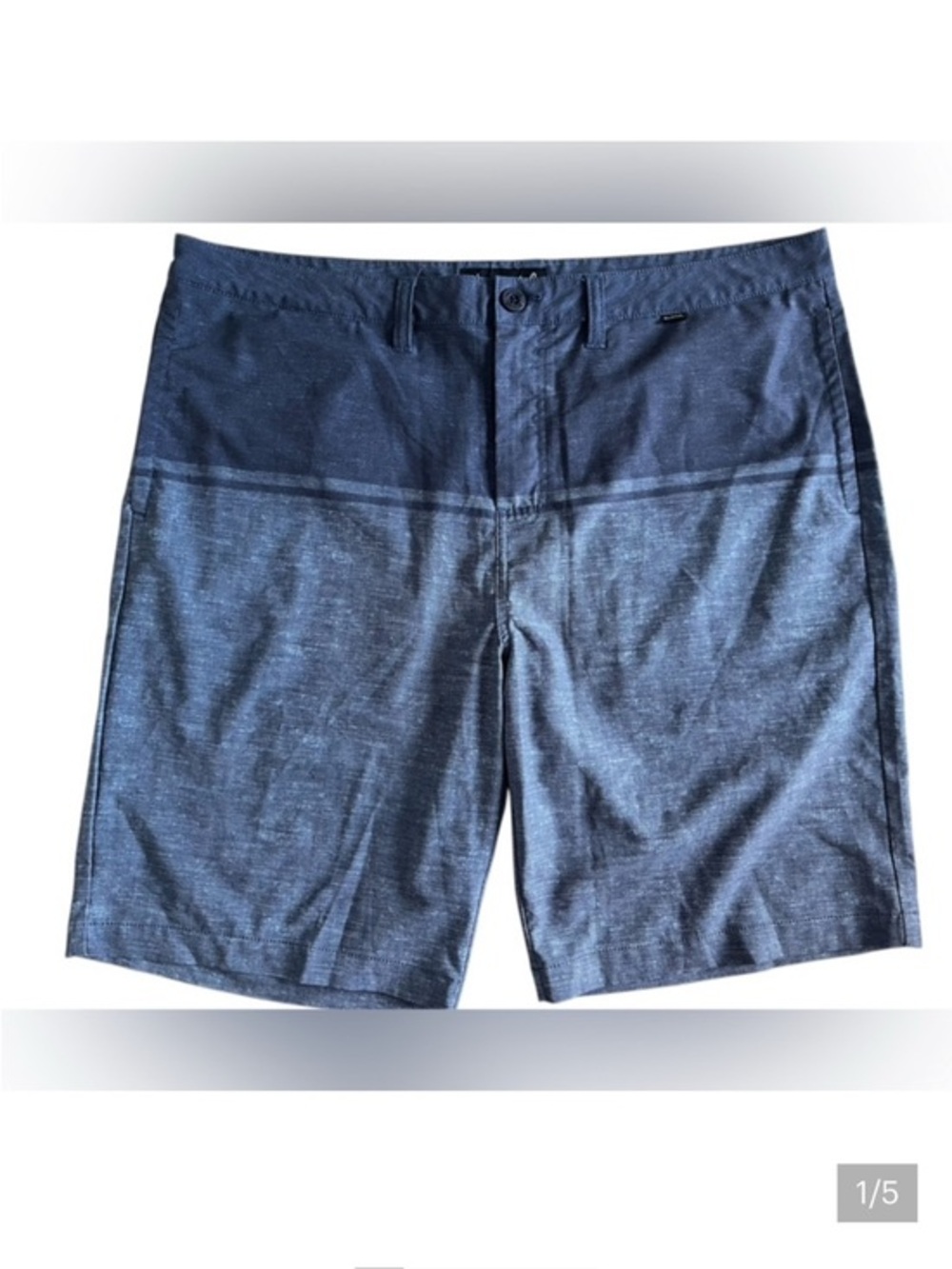 Travis Mathew Light Blue and Navy Hybrid Shorts